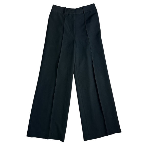 Milly Nash High Rise Wide Leg Cady Trousers - Picture 1 of 4